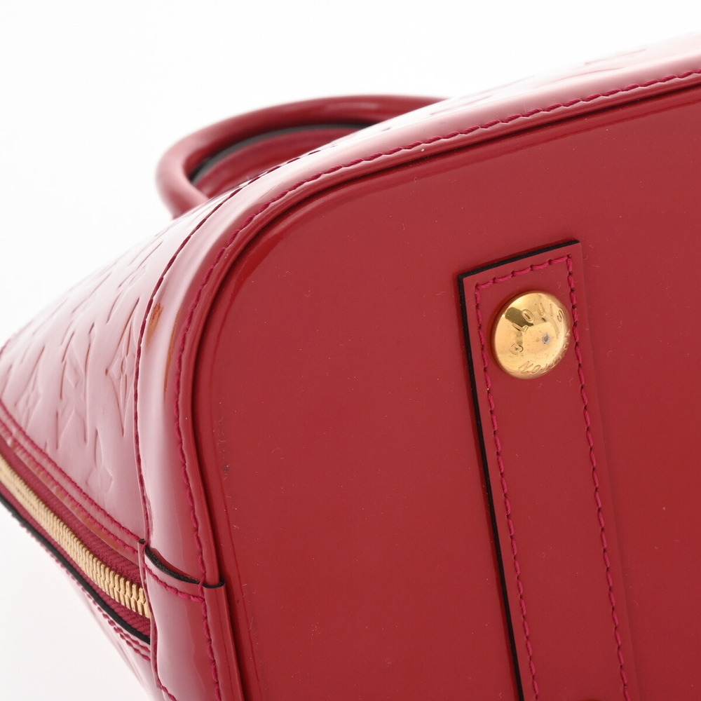 Louis Vuitton Handbag Alma Rose Indien Vernis Pink Monogram - Picture 5 of 11